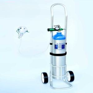산소통카트 산소통트롤리 병원용 1구 운반 5L/10L