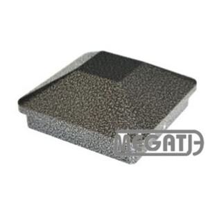 메가타이 AL기둥캡 상부 메탈블랙 120각 기둥상부캡