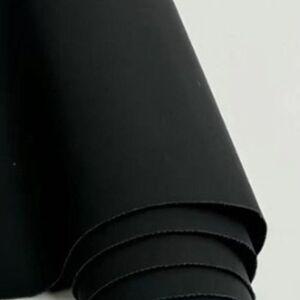 블랙 얇은 인조가죽원단 레자 가구시트 보수용가죽천