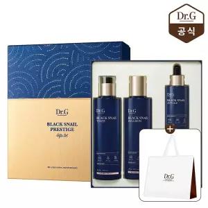 [닥터지] 블랙스네일 프레스티지 4종 풀 기초 세트 (토너150mL, 에멀전150mL, 앰플50mL, 크림50mL) [증...