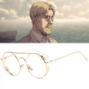 대두 안경 남자 잠자리 안경테 오버사이즈 가벼운 금색 10g