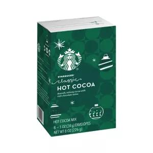 스타벅스 핫 코코아 클래식 홀리데이 226g(28gx8개입) /미국 카카오 핫초코 달콤 아이스초코