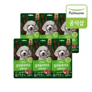 풀무원아미오 강아지 자연담은간식 사슴 육포(50g) x 6개