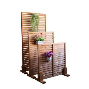 나무파티션 야외 가림막 울타리 공간분리 사생활 파티션 90x180cm 90x90