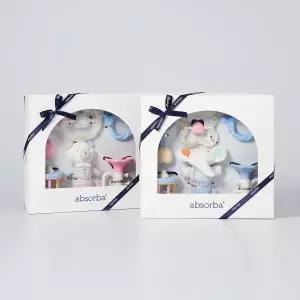 [롯데백화점]압소바 딸랑이세트 AZA367P1-BON (임신출산백일돌선물)