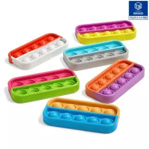 러닝리소스 텐프레임 버블 포퍼 피젯토이 팝잇 푸쉬팝 감각놀이 숫자세기 기초 수개념학습