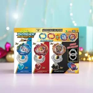 베이블레이드 버스트 배틀팽이 얼티밋 합체 DX 세트 커스텀 팽이 전투 대결 조립 장난감