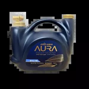 LG생활건강 아우라 딥센트 섬유 유연제 화이트플로럴 5.5L 1개
