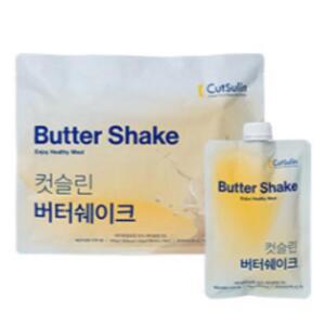 컷슬린 버터쉐이크 저당 단백질 파우더 곡물맛 7포