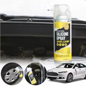 퓨전(~16) 크린텍 실리콘 스프레이 420ml 내장재색상복원 고무경화방지 타이어광택