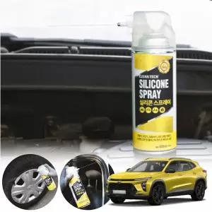 트랙스(크로스오버)(24~) 크린텍 실리콘 스프레이 420ml 내장재색상복원 고무경화방지 타이어광택
