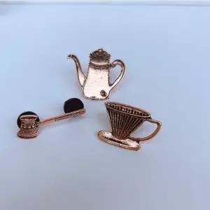 고품질 커피 빈티지 브로치 바리스타 주전자 필터 드리퍼 (WFGF6F6)