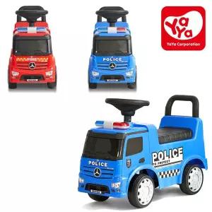 [야야]벤츠 안토스 소방차 경찰차 어린이 붕붕카 무소음 승용완구