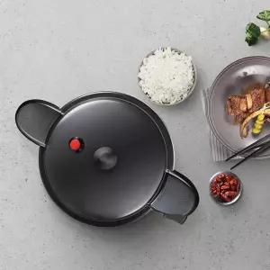 PN풍년 압력밥솥 블랙펄 라운드 압력솥 8인용 4.4L 가스전용