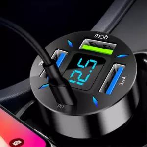 비타리토 차량용 2.4A 고속 충전 시거잭/핸드폰/휴대폰/스마트폰/차량폰/자동차폰/차량/급속/충전기/멀티