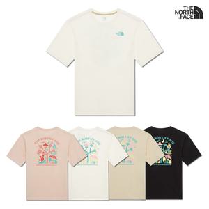 노스페이스 남성 면 라운드넥 반팔티셔츠 택1