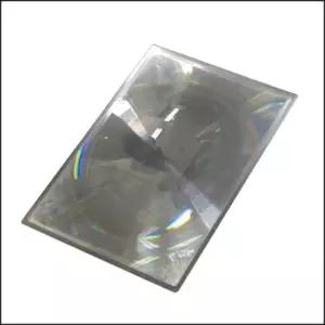 대형 프레넬 렌즈 2.5T 평면 볼록렌즈 카드 3배 확대경 돋보기 아크릴 아이루페 실험용