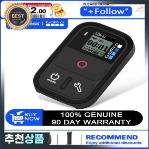 중고 Go Pro HERO8 7 6 5 4 3 Black MAX 카메라용 GoPro 스마트 리모컨   업그레이드 버전 무선 컨트롤러
