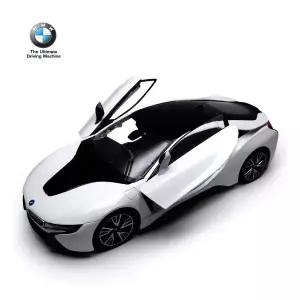 라스타 1:14 BMW RC카 I8 (화이트)