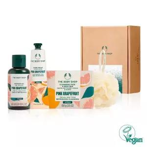 [더바디샵] 핑크 그레이프후룻 3종 선물세트 (샤워젤+핸드크림+비누) (888172)