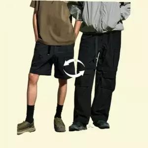 Fluke 플루크 aqe 컨버터블 하이킹 카고 팬츠 블랙 FPT353