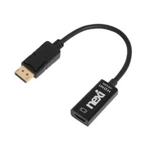 DP to HDMI 컨버터 오디오지원 NXC067 노트북 PC 모니터 미러링 화면복제 확장변환기젠더