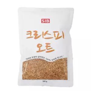 선인 크리스피 오트 500g 귀리 식단 오트밀 단백질바 토핑