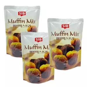 머핀믹스 프리 1kg 3개 제빵 홈베이킹 초코머핀 빵 케이크