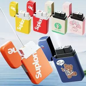 지포 라이터 물총 특이한 미니 수동 라이타 장난감