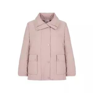 [20%쿠폰+카카오페이7%][샤트렌] 배색 카라 숏 다운 점퍼_HCDWDW203