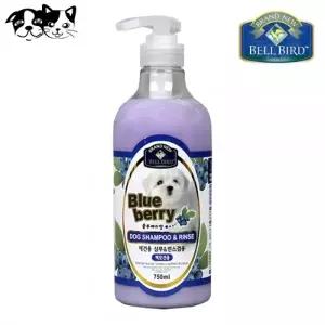 뉴벨버드 블루베리 샴푸 린스 (백모전용) 750ml (강아지 겸용샴푸)