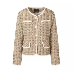 IB 골드사 믹스 트위드 자켓 (VJJAX7143)