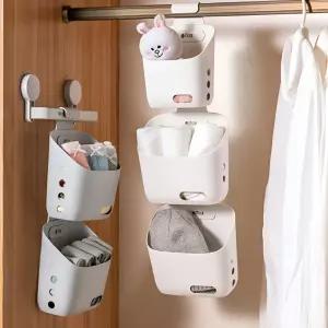행거 걸이식 다용도 욕실 수납함 화장실수납장정리 벽걸이수납포켓