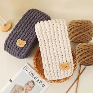 o3o 목도리 DIY 뜨개질 세트 털실 손뜨개 패키지 DD-12490