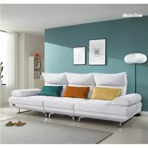 [아시안데코]데코라인 피코크 스윙 4인용 아쿠아텍스 코모도 모듈 소파세트 쿠션 3p 방문설치