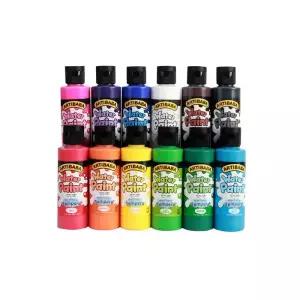 [유아물감] 아티바바 워터페인트 120ml 12색 그림 물감 놀이 미술놀이 그림그리기 색칠