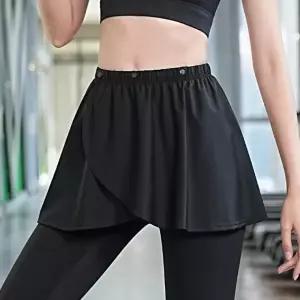 스커트레깅스 힙커버 랩스커트 엉덩이가리개 Y존커버 심플