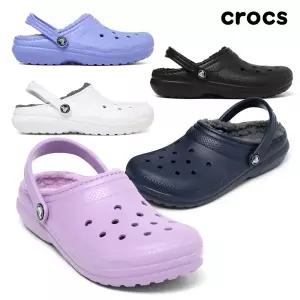 [크록스][크록스]겨울 털크록스 키즈 성인 클래식 라인드 클로그 택일 (207010)