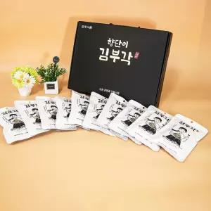 전통 김부각 선물세트 10봉 구성 명절 부모님 선물용 고급 포장박스