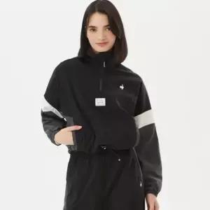 [롯데백화점]르꼬끄 [정상가 179000원]르꼬끄 우먼스 컬러블럭 바람막이 아노락 QO322OJK81_BLK