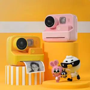 인쇄 여행 즉석카메라 셀피 디지털 폴라로이드 사진기 열 여행용