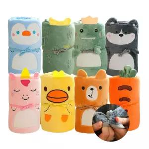 캐릭터 똑딱이 무릎담요 극세사 블랭킷 사무실담요/담요/캐릭터/유아/학생/무릎/미니/선물/사무실/귀여운