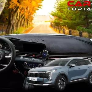 기아 스포티지 NQ5 페이스리프트 벨벳 대쉬보드 커버 자동차 차량용 논슬립 대시보드 덮개