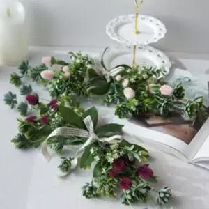 조화 가랜드 플라워 가랜더 월데코 벽걸이 장식 소품/꽃장식/벽/데코/꾸미기/인테리어/집/거실/집들이/선물