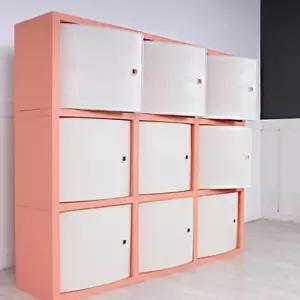 컬러 장식장 책장 D3_3 수납 선반 큐브 공간박스 홈인테리어 홈인테리어 조립가구 공간박스
