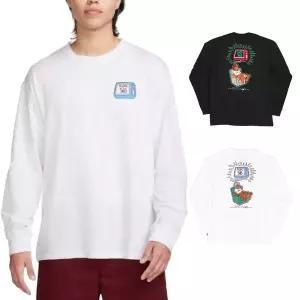 나이키 SB 맥스 90 브레인워시 스케이트 루즈핏 롱슬리브 티셔츠