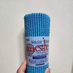 에스더 에스떼 타츠네 에스테 esthe일본유명샤워 타올 파랑색