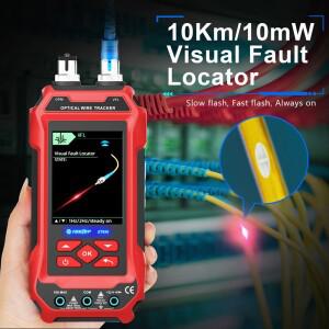 네트워크 케이블 테스터 POE 와이어 추적기 RJ45 연결이 있는 다기능 디지털 멀티미터 광 파워 미터 네트워