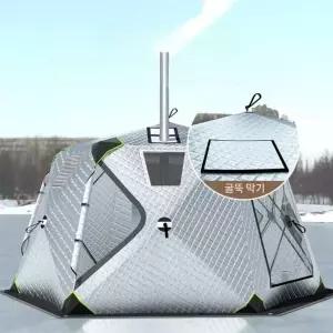 빙어텐트 낚시텐트 낚시 겨울 경량 누빔 원터치 방수 방풍