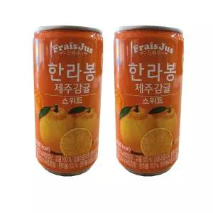 미니 캔음료 일화 프레주 한라봉 제주감귤 175mlx60캔
